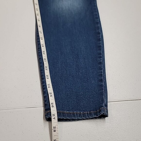 Terra & Sky Women’s Plus Size 22W High Rise Skinny Jeans Dark Wash Stretch - Picture 14 of 15